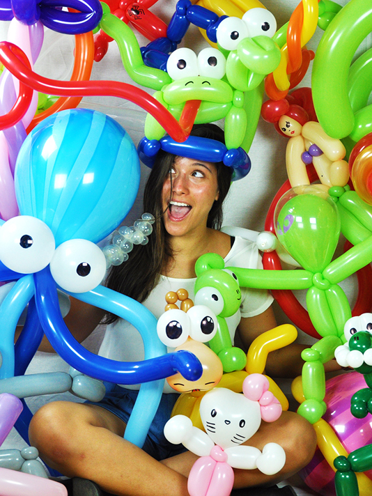 balloon twisters in Vancouver, BC